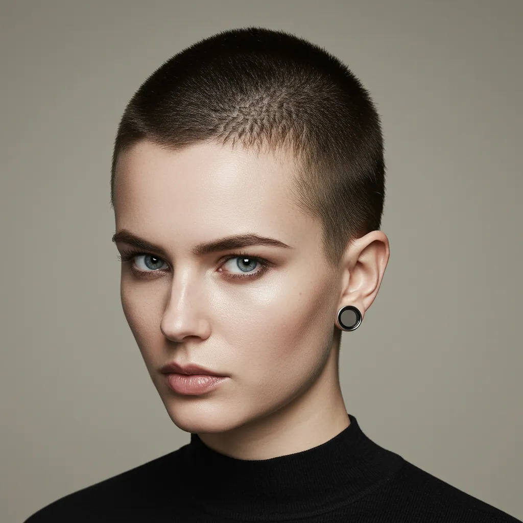 High and Tight Buzz Cut - Style 1